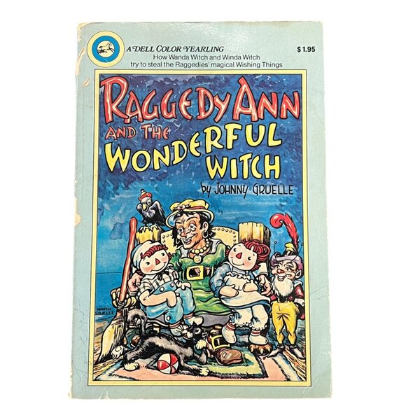 Raggedy Ann And The Wonderful Witch By Johnny Gruelle Dell 1977 Paperback - Picture 1 of 8